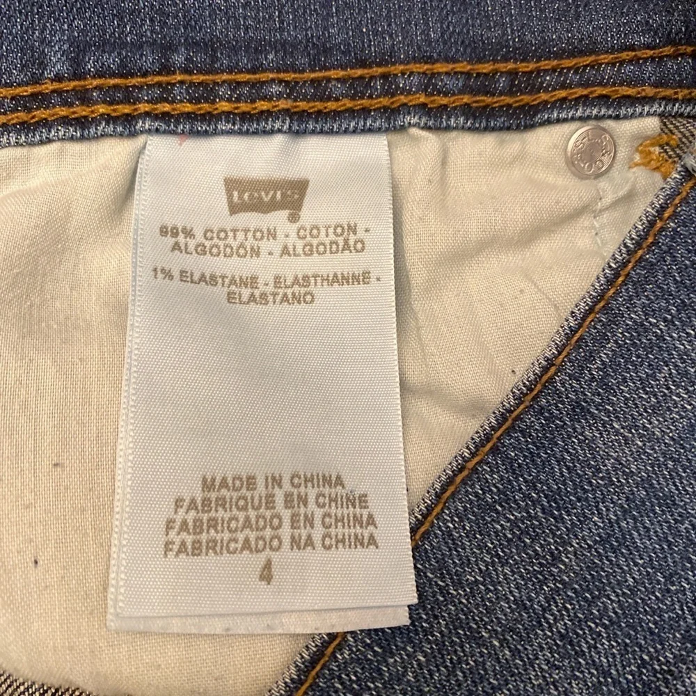 Levi's Dark Blue Denim Women's Shorts - Picture 5 of 8